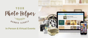 Upcoming Events list for Your Photo Helper